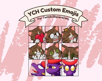 YCH Custom Emojis x 6
