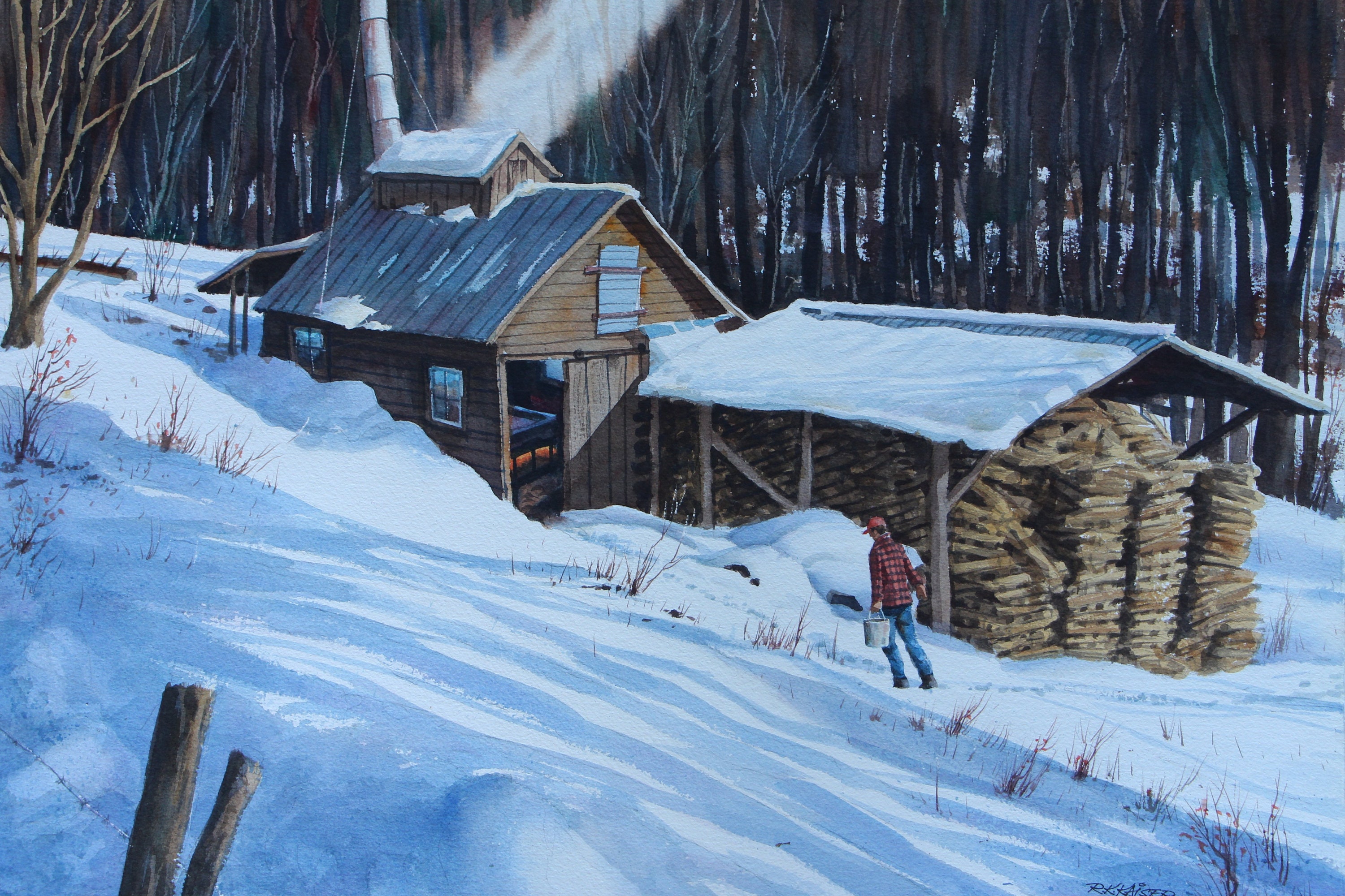 NH Maple Sugar House | Etsy