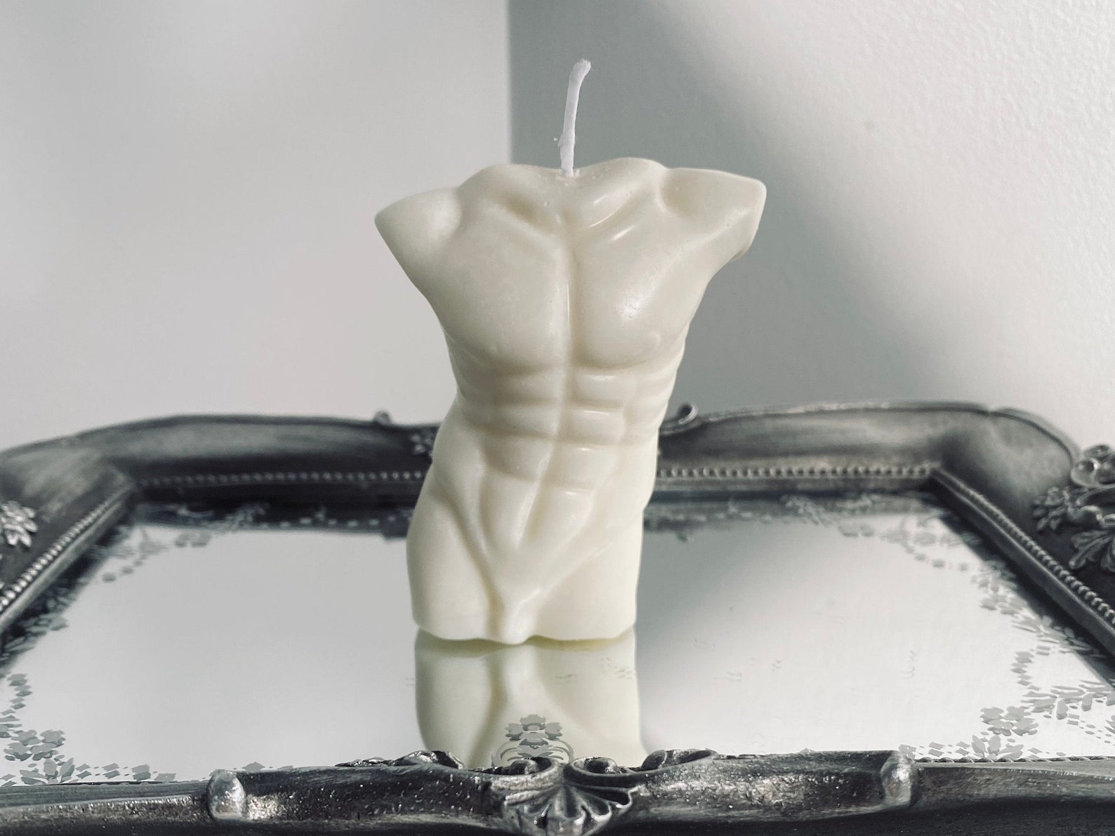 Soy Wax Male Body Candle Etsy