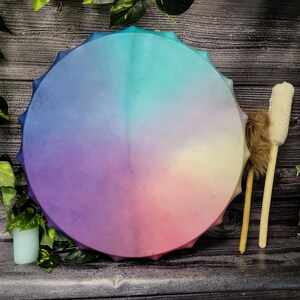 Shaman drum Sea sunset  ,  schamanen trommel, shamanic drum, tambour chamanique