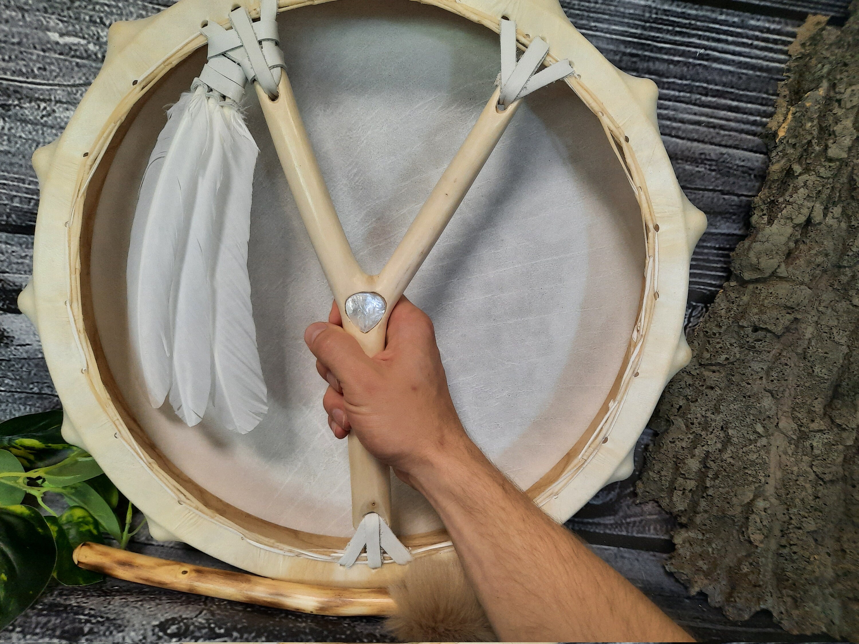 Shamanic drum ANGEL sound therapy tambour chamaniques Etsy