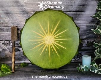 Shamanic drum Tree Star, shaman drum, trommeln