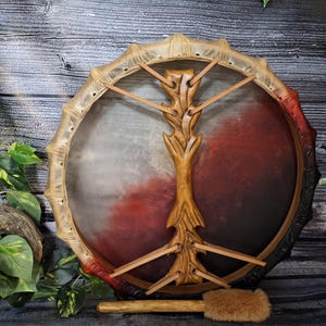 Sacred Drumming Experience: &#39;Shadow of the Moon&#39; Shamanic Drum