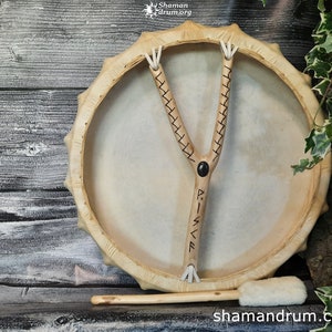 Ouroboros drum. Mystical barban. A drum about the cyclical nature of eternity and infinity. The alternation of creation and destruction, life and death. Barban about the energy of constant rebirth and death.