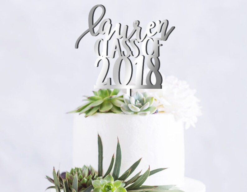 2019 Cake Toppers Class of 2019 Cake Toppers Graduation Cap Cake Topper Graduation Cake Toppers Birthday Toppers Custom Cake Toppers