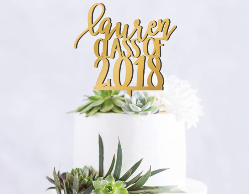 2019 Cake Toppers Class of 2019 Cake Toppers Graduation Cap Cake Topper Graduation Cake Toppers Birthday Toppers Custom Cake Toppers
