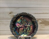 1970 Fenton Carnival Glass Craftsman of America Plate No.1