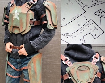 Fallout 4 Combat Armor Templates and Instructions