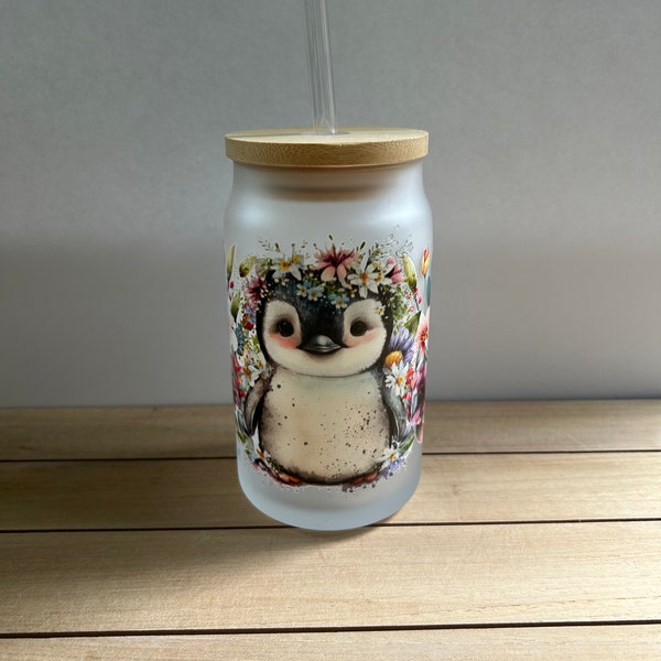 Owl Glass Ice Canister