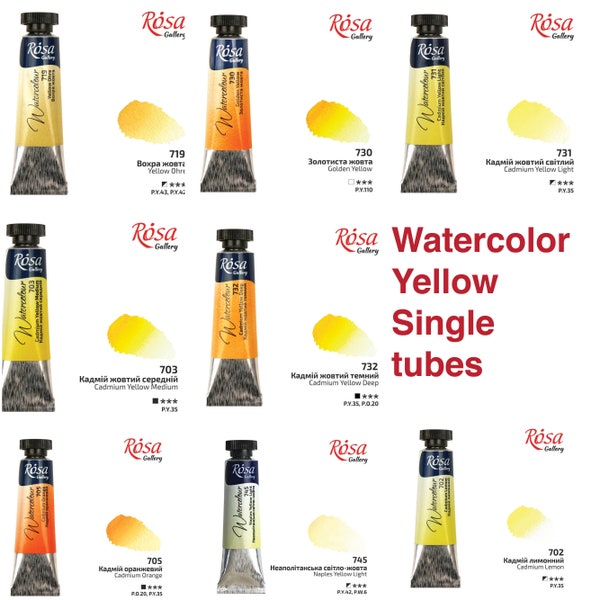 Watercolor in Tubes Etsy