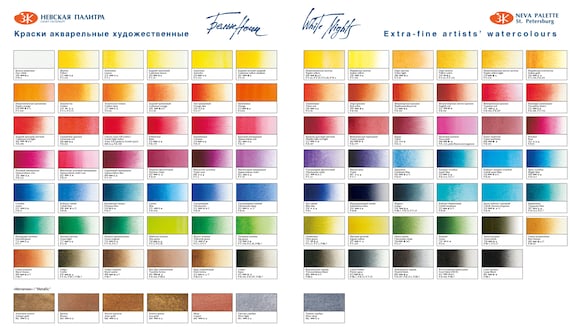 White nights watercolor deals