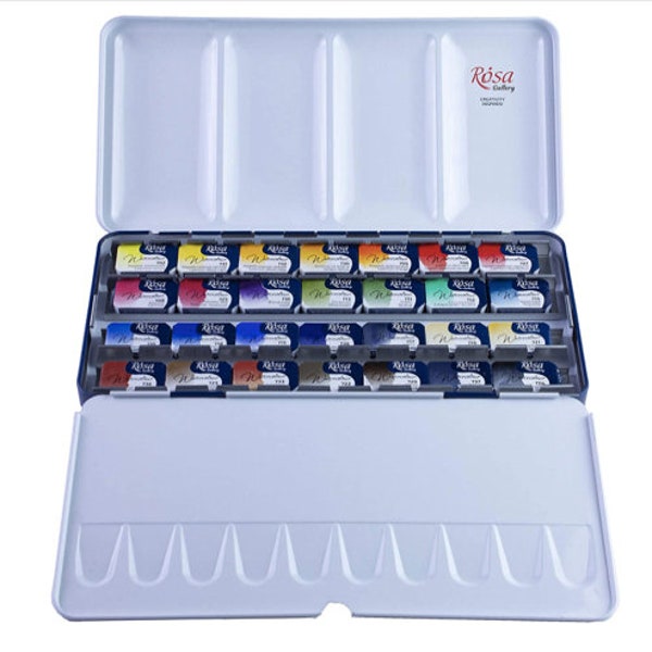 Watercolor Paint Box Etsy