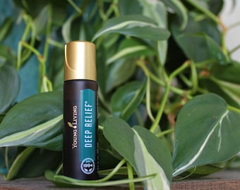 Deep Relief | Essential oil roll-on | 10 ml | For aches and pains | Pure | Therapeutic grade | Ready to ship