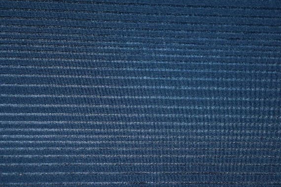 Jersey Knit fabric Blue stretch mesh 