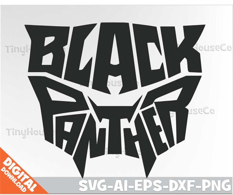 Black Panther Svg Cut File Png Clipart Black Panther Avengers Etsy