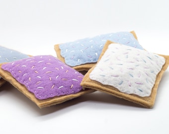 Toaster Pastry Cat Toys - Organic Catnip