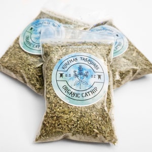 Organic Catnip - 0.5 oz