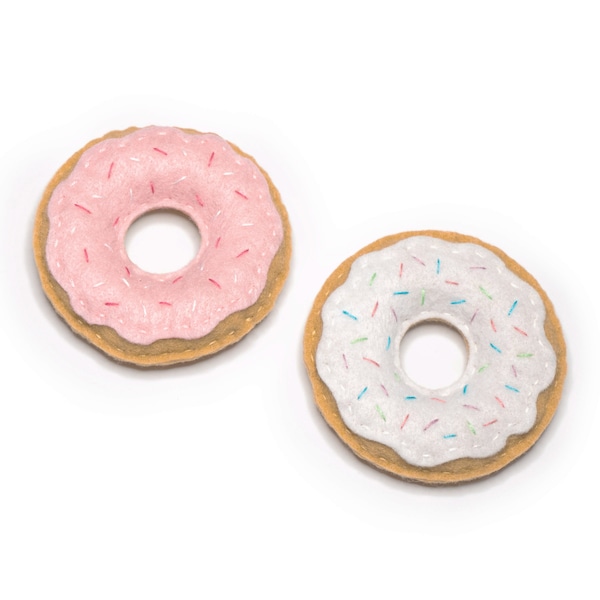 Donut Cat Toys - Organic Catnip