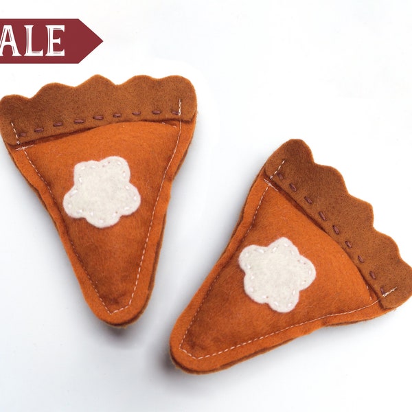 FLASH SALE: Pumpkin Pie Cat Toys - Organic Catnip