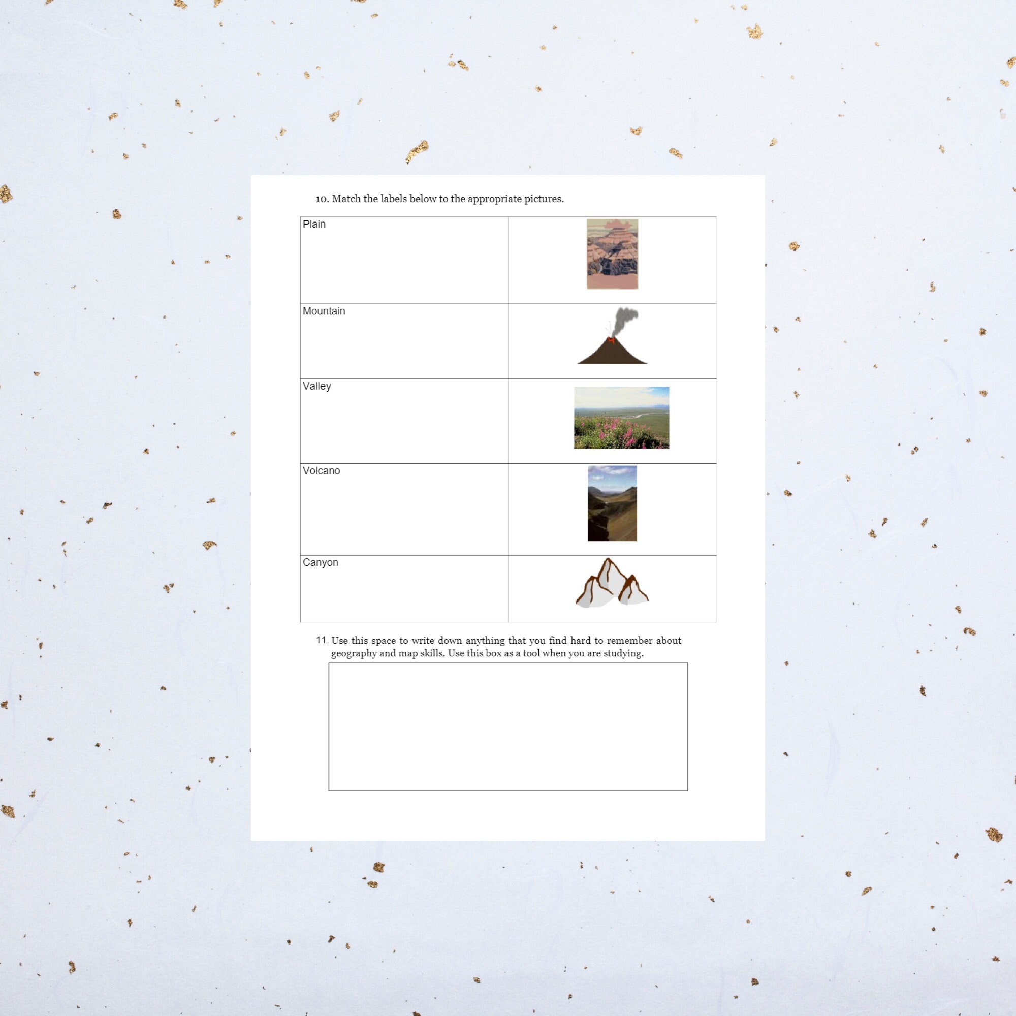 geography and map reading for 3rd grade printable reviewer etsy