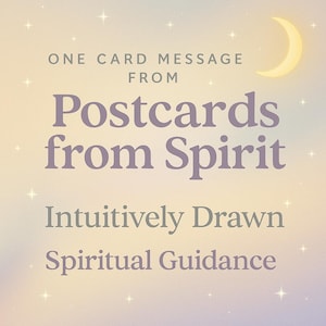 Uma Mensagem de Carta dos Cartões Postais do Oráculo Espiritual | Atração Intuitiva por Orientação Divina