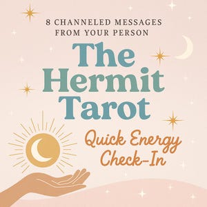 8 Przekazywanych Wiadomości od Twojej Osoby – Hermit Tarot – Szybkie Sprawdzanie Energii – Intuicyjne Czytanie Miłości – POI, Bratnia Dusza, Zauroczenie, Bliźniaczy Płomień