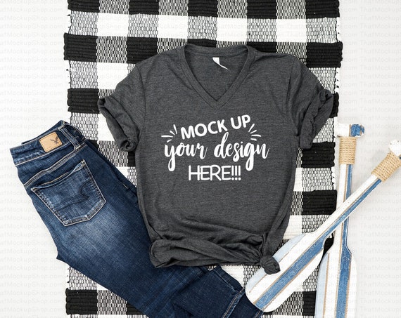 T-Shirt PSD Mockup Template Mockup PSD Shirt Flatlays Flat