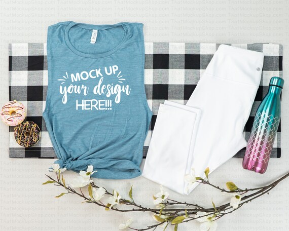 Mockup Tank Tank Top Mockup Workout Mockup Fitness Mockup