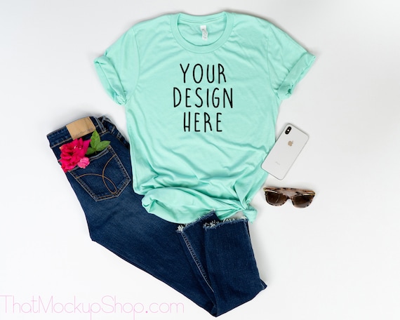 Shirt Mockups T-Shirt Mockups Shirt Flatlays Blank Mockups Shirts