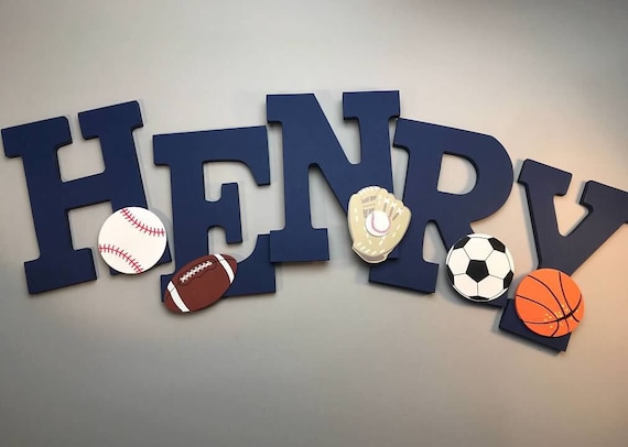 sports themed nursery decor