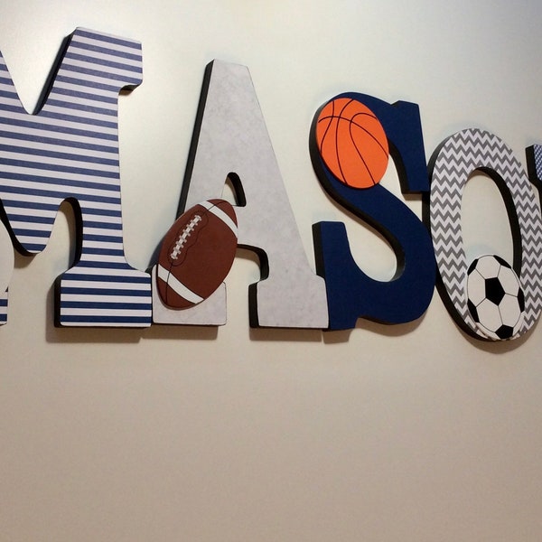 Nursery Name Letters Etsy