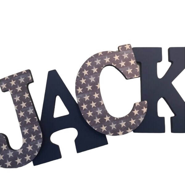 Boy Nursery Letters Etsy