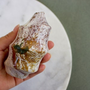 Ocean Jasper Crystal Flame OJ Crystal