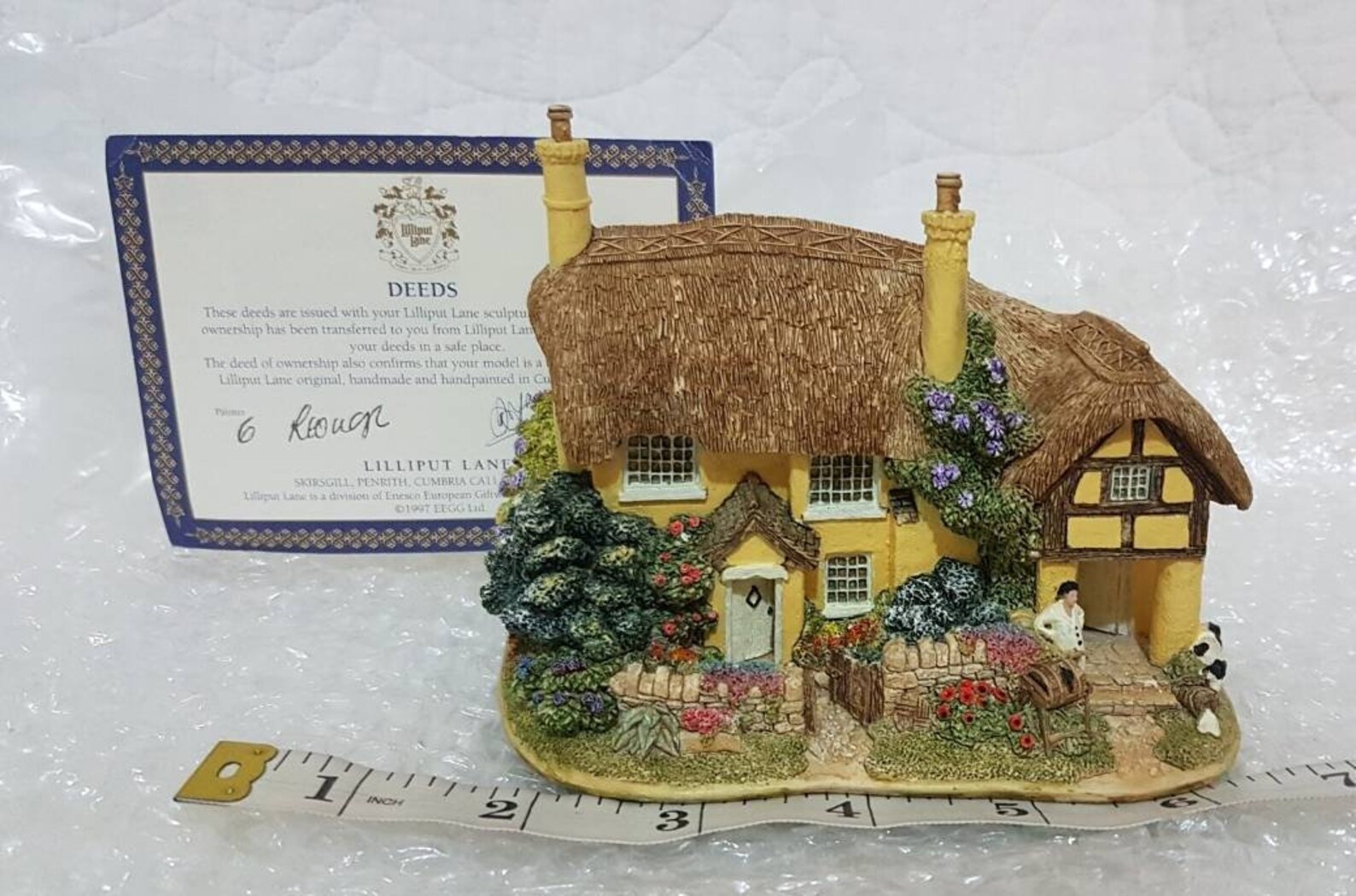 Lilliput Lane BUTTERMILK FARM 1997 Vintage Collectible I Etsy UK