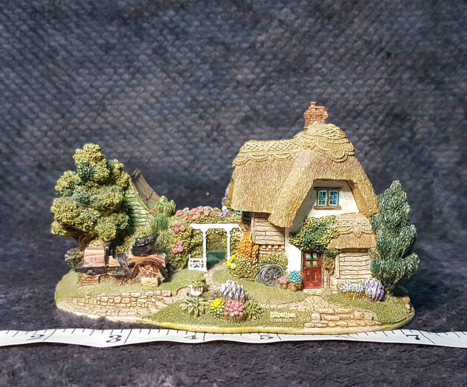 Lilliput Lane BURLEY STREET GARAGE 1999 Very rare I Combine Etsy