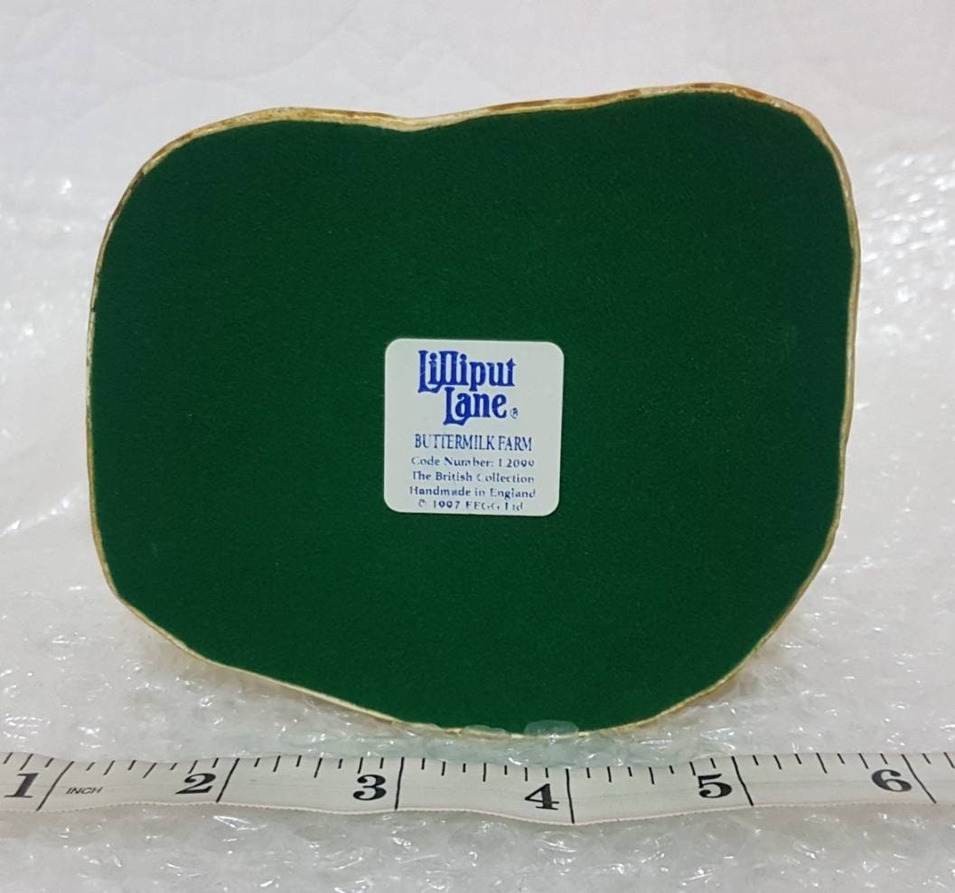 Lilliput Lane BUTTERMILK FARM 1997 Vintage Collectible I Etsy