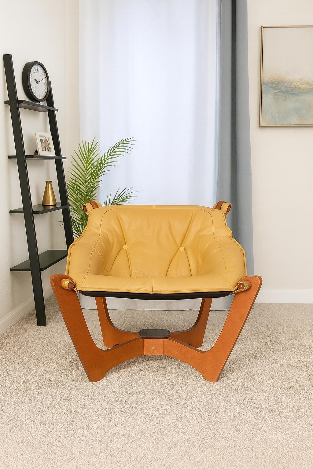 良品】イエリアーダ LUNA CHAIR ルナチェア ヴィンテージ 良品