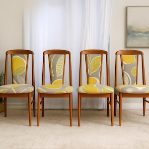 Rare Benny Linden Teak Chairs – Iconic Mid-Century Ergonomic Design
