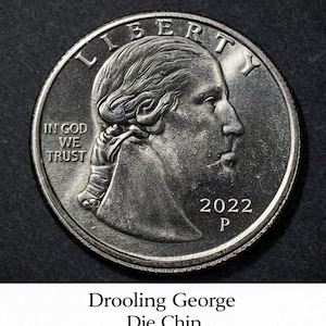 2022-P Sally Ride Quarter: "Drooling George" Error & Ghost Comet Tail