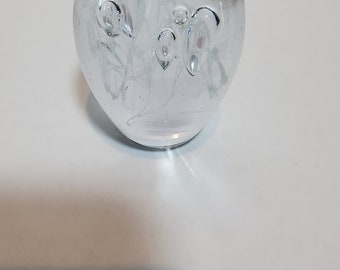 Bubble Jellyfish oval paper weight #78