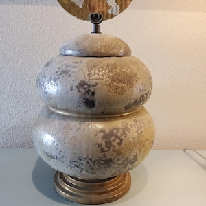 Tony Evans Raku Pottery Vase, Vintage Studio Art Ceramic with Glaze