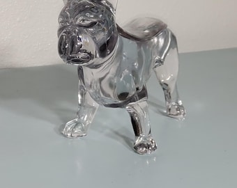 Westmoreland Glass Bulldog Figurine - Etsy