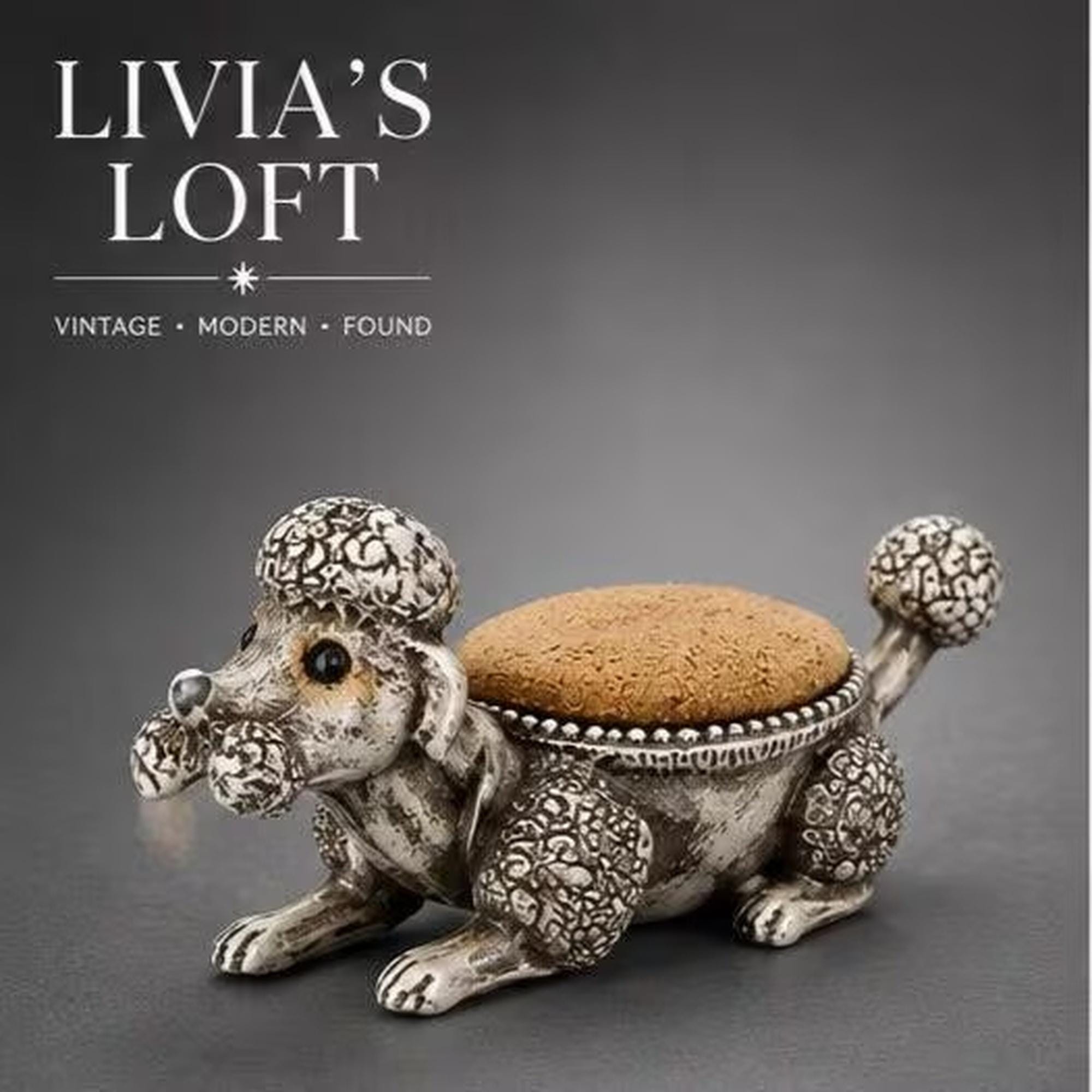 Vintage ヴィンテージ プードル クッション ハンドメイド アンティーク Vintage Dog Pin Cushion - Etsy