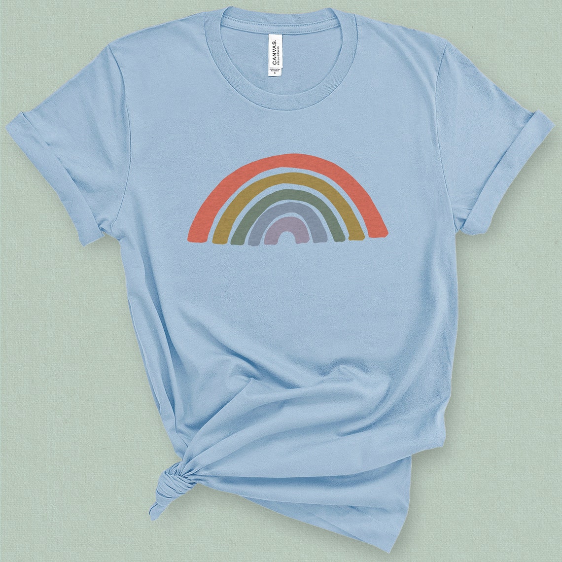 Summer Rainbow Graphic Tee