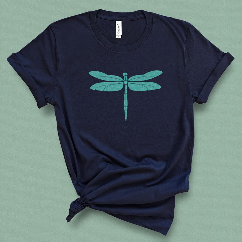 Dragonfly T-shirts Dragonfly T-shirt for Women Insect Shirt | Etsy