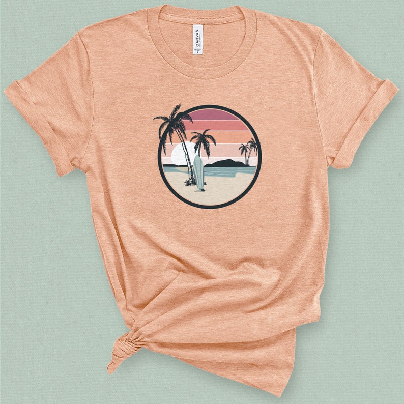 COASTAL VIBES GRAPHIC T-SHIRT main image 1