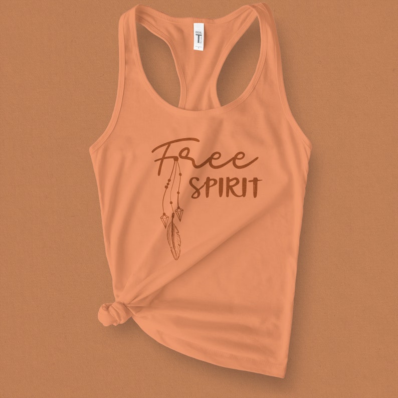 Independent Tank Top Women Free Spirit Tank Top for Women Cute Tank Top with Sayings for Women