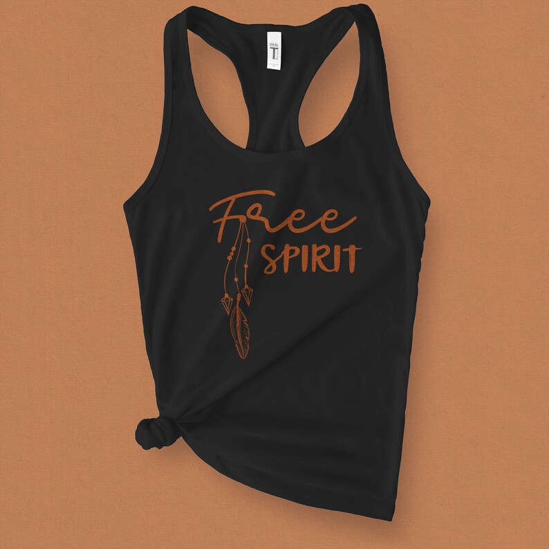 Independent Tank Top Women Free Spirit Tank Top for Women Cute Tank Top with Sayings for Women