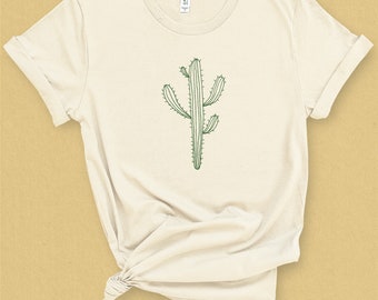 Cactus Shirt, Western Shirt, Women Graphic Tshirt, Succulent Shirt, Cactus Tee, Desert Shirt, Boho Shirt, Plant Shirt, Summer Tshirt