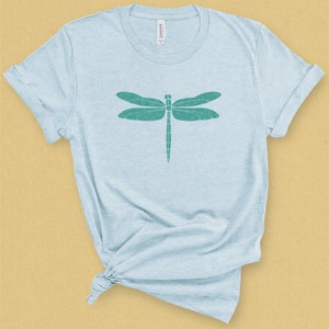 Libelle T-shirts, Libelle T-shirt für Frauen, Insekt Shirt, Süßes T-Shirt Erwachsene Frauen, Süßes Damen T-Shirt mit Libelle